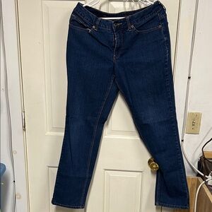 Faded Glory Dark Indigo Straight-Leg Women’s Jeans